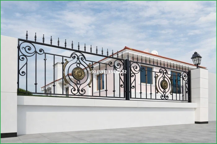 BAHÇE KORKULUKLARI-KORKULUK MODELLERİ-FERFORJE BAHÇE KORKULUK MODELLERİ fiy8434