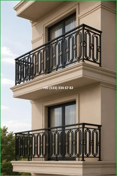 BALKON KORKULUK MODELLERİ-FERFORJE BALKON KORKULUK MODELLERİ-BALKON KORKULUK ÇEŞİTLERİ fiy8655
